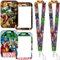 2 Pcs The Avengers Porte Badge avec Cordon, Porte Badge de Carte d'Identification avec Cordon Tour de Cou, pour Porte Badges d'Identification, Carte d'étudiants, Porte-Clés, Carte Bus