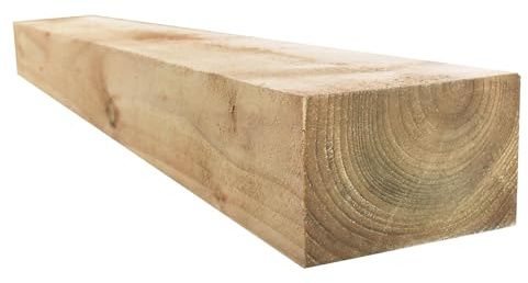 Snowdon Timber Treated Garden Sleeper | 5 Pack | 100 x 150 x 1200mm | Pressure Treated Timber for Landscaping & Garden Projects