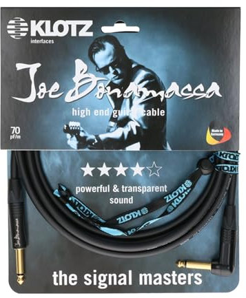 Klotz JBNPR030 Joe Bonamassa Guitar Cable 3 m - Instrumentenkabel