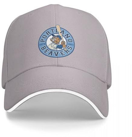 QFLLQLFF Basecap 2008 Portland Beavers Cap Baseball Cap Hüte Damen Hüte The Sun Herren Geschenk
