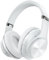 DOQAUS Bluetooth Headphones Over Ear, 90H Playtime, Bluetooth 5.3 Wireless Headphones, 3 EQ Modes, Foldable Hi-Fi Stereo Bass Headphones Wireless, Soft Earpad, Built-in Mic, for Phone PC Travel(White)