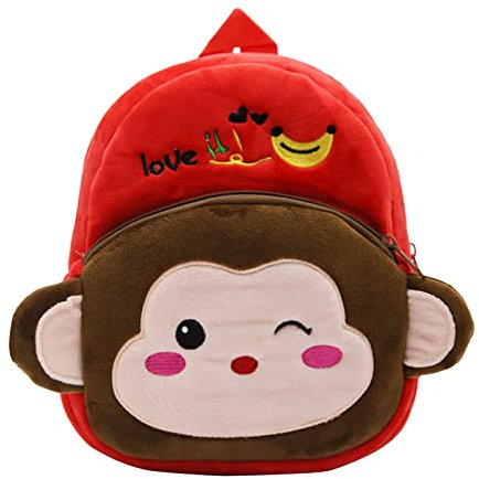 Headlamp Cute Dinosaur Toddler Backpack Baby Boys 3D Cartoon Zoo Animal Plush Small Preschool Shoulder Bag Kids Nursery Kindergarten Travel Bag Christmas Birthday Gift For Backpack (I, One Size)