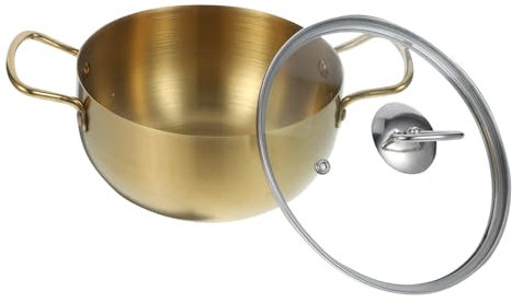 WATIIFUFU Marmite à Nouilles Acier Inoxydable Marmite à Soupe Ustensile De Cuisine Faitout Portable Pour Camping Et Quotidien