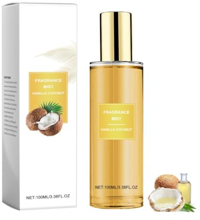 V Secret Vanille Coconut Passion Bodyspray,Coconut Passion Fragrance Mist,Eau de Parfum Für damen,Secret Bodyspray Parfum Damen,Langanhaltender Duft,100ml (Vanille Kokosnuss)
