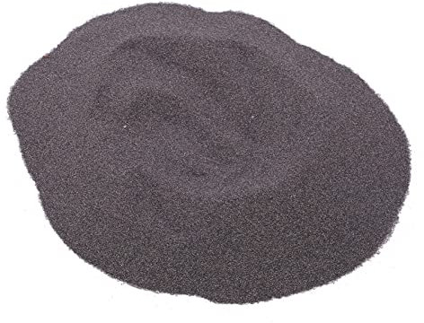 TARSHYRY Sable D'alumine Fondue Brune, Oxyde D'aluminium, Abrasif pour Le Sablage du Granit et de L'acier, 1 Kg (30 Grains)