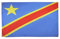 AZ FLAG Flagge der Demokratischen Republik Kongo, 150 x 90 cm, mit 4 Ösen, kongolesischer Pavillon für Balkon oder Wand