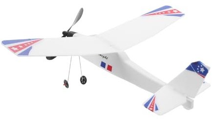 SUPVOX Rubber Band Powered Airplane Kit Polystyrene Glider with Easy DIY Assembly Indoor Outdoor Hand Throw Model Aircraft for Educational Flying Plane Gliders