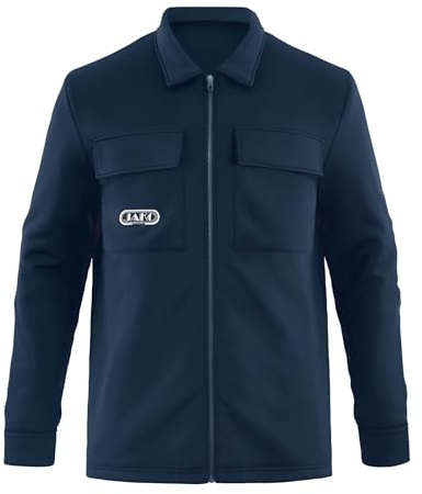 JAKO Hemdjacke Wardrobe – für einen lässigen Retro-Stil mit modernem Komfort, bestehend aus recyceltem Polyester