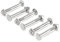 Swimline 87907 Edelstahl-Leiterbolzen-Set, Ersatz, Einheitsgröße, Mehrfarbig