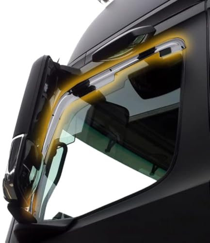Vordere Windabweiser (1 Set) für die Fahrer und Beifahrerseite-CLK0046016K passend für Renault Master Renault Master 1998-, Renault Mascot 1999-