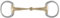 Stübben Gebiss 2238 Olivenkopf-Unterlegtrense einfach gebrochen - 10,5 cm - 12 mm - Sweet Copper