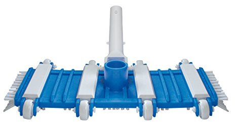 Productos QP 500332C - Limpiafondos flexible, con cepillos laterales, fijación clip