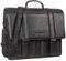 STILORD 'Marius' Sac de Professeur d'Enseignant en Cuir Sac d'École Grand Porte-Documents d'affaires Épaule Compartiment pour PC Portable, Couleur:Noir