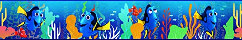 York Wallcoverings Tapeten Bordüre Kinder III Disney Pixar Findet Dorie Tapetenbordüre, Blau