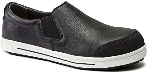 BIRKENSTOCK QS 400 S3 Sicherheitsschuh aus Naturleder mit auswechselbarem Fußbett