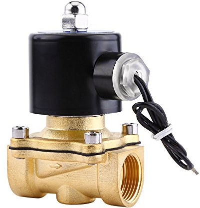 DC24V 3/4 DN20 Messing elektrisches Magnetventil für Wasser Gas Öl