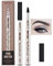 Penna per Sopracciglia Tattoo Brow 4 punte Impermeabile, 3D Liquido Marker Matita Eye Makeup,Durevole,Look Naturale
