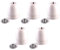 5x Porzellanfassung Porzellan Fassung E27 Lampenfassung Lampe weiß Sockel
