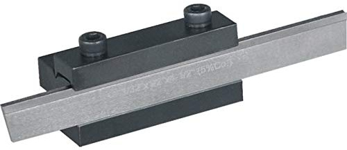 Soba Abstechmeißel mit HSS Abstechplatte aus M-35 mit 5% Cobalt und Spanbrecher (Schaft 10mm, Abstechplatte 3/32x1/2x4.5 Zoll)