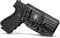 Glock 19 Holster, Carbon Fiber Kydex Holster IWB for Glock 19 19X Glock 23 Glock 25 Glock 32 Glock 45 (Gen 3 4 5) Pistol Case - Innen Bund verdeckt tragen Holster Glock 19 IWB (Black, Right)