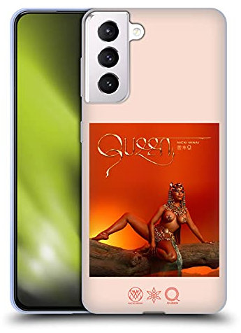 Head Case Designs Offiziell Offizielle Nicki Minaj Koenigin Album Soft Gel Handyhülle Hülle kompatibel mit Samsung Galaxy S21+ 5G