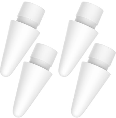 Tips Replacement Compatible with Apple Pencil Tip 1st Gen and 2nd Generation for iPad Pro iPencil nibs (4 Pack)