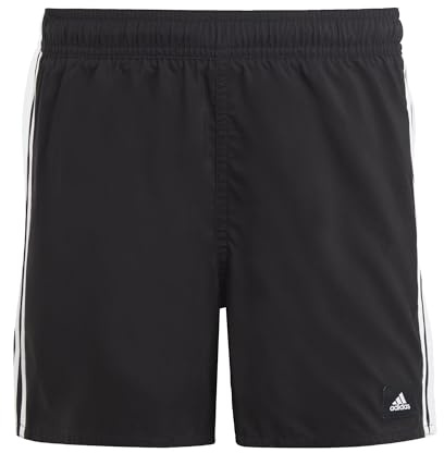 adidas Unisex Kids 3-Streifen Kids Badeshorts