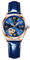 rorios Damen Uhren Analoge Quarz Uhren Leuchtend Uhren mit Lederband Mode Skelett Damen Armbanduhren