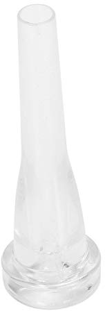 Bumdenuu ABS Trumpet Mouthpiece 7C Size for Beginner Musical Trumpet Accessories Parts or Finger Exerciser,White