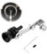 Auspuff Sound Booster, Soundgenerator Auto, Auto Turbo Whistle, Turbo Sound Whistle, Auto Car Turbo Sound Simulator Pfeife, Auspuff Verstärker, Auto Sound Auspuff, Turbo Whistle Auspuff, S, Schwarz