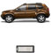 DM Autoteile 140569 Kennzeichenleuchte W5W kompatibel für Dacia Duster Logan Renault Captur Espace Modus Scenic