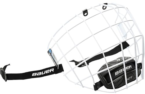 Bauer Profile II Gitter für Eishockeyhelm schwarz-weiß