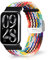 MiRowy Nylon Armband für Xiaomi Redmi Watch 5/Watch 4/Xiaomi Smart Band 9 Pro/Smart Band 8 Pro Uhrenarmband, Ersatzbänder für Xiaomi Redmi Watch 5/Watch 4/Mi Band 9 Pro/Mi Band 8 Pro - Regenbogen