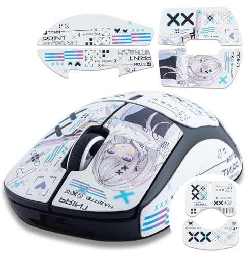 JakeTsai Maus-Griffband für Logitech G Pro X, superleicht, selbstklebend, vorgeschnitten, schweißresistent, professionelles Mäuse-Upgrade-Set, für die anspruchsvollsten Gamer