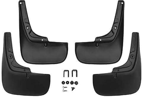 ZXAJDWNU 4 Pezzi Auto Parafanghi per Fiat Ducato 2012 2013 2014, Anteriori Posteriori Ruota Parafango Paraschizzi Pneumatico AntiGraffio Protezione Carrozzeria Styling Accessori