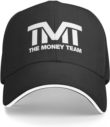 Baseballkappe Hiphop Sun Hat TMT The Money Team Floyd Money Mayweather 86 für Männer Frauen Unisex Basic Neuheit Baseball Cap
