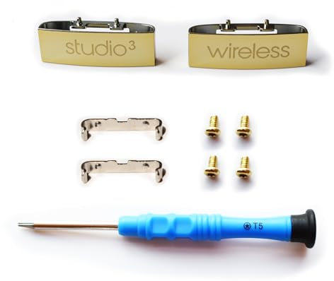Studio 3 Hinge - Replacement Parts for Beats Studio3 Wireless (A1914) Headphones (Gold)