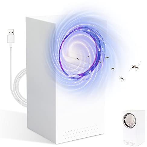 Uccidi Zanzare, Zanzariera Elettrica con Lampada UV, Antizanzare Elettrico Trappola per Mosche Lampade, 180° Luce Insetticida per Uso da Interno ed Esterno, Zanzare, Mosche, Falene, Insetti