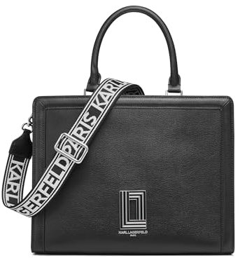 KARL LAGERFELD Damen Durable Simone Tote Tragetasche, Schwarz