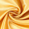 Satin Stoff Meterware 155 Cm X 92 Cm Schwarzer Stoff Schwarz Glänzender Und Seidiger Futterstoff Satinstoff Für Hochzeitskleider Kleiderherstellung Heimwerkerarbeiten Tischdecken Nähen (Gold)