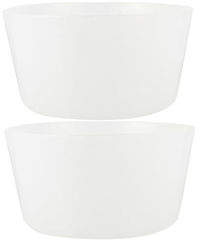 TINEASUR 2stücke Praktischer Saunafass Einsatz Aus Langlebigem Kunststoff Hitzebeständiger Und Vielseitiger Liner Für Sauna Zuhause Spa Und Fußbad Weiß Multifunktionale Sauna Zubehör Lösung