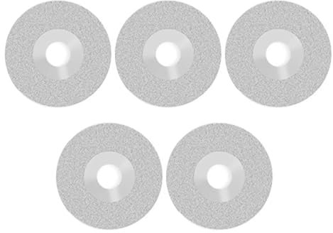 ZHLWei Lama for Sega diamantata Ultrasottile da 5 Pezzi Disco da Taglio da 60 mm Disco diamantato Lama for Sega Circolare for Taglio di Vetro e Marmo