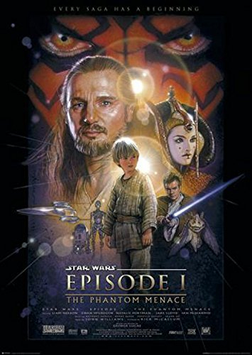 1art1 Star Wars Poster Episode I - Film Score Plakat | Bild 98x68 cm