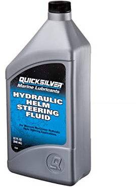 Quicksilver 858078Q01 Hydraulic Helm Steering Fluid - 32 Oz. Bottle