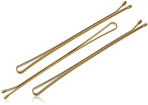 Prym 10342 Baronesse Haarklemmen 6,5 cm dunkelblond, 1er Pack (1 x 12 Stück)