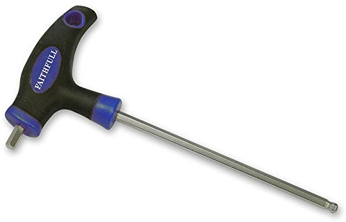 Faithfull HK80MT T Handle Ball Ended Hexagon Key