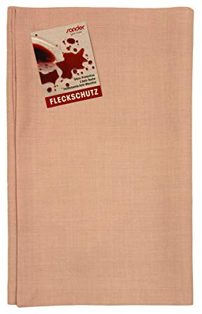 Sander Tischläufer LOFT Fb 05 rosa mit FLECKSCHUTZAUSRÜSTUNG Größe wählbar (50x140)
