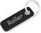 TROIKA Retrotag Roller | Schlüsselring und Anhänger im Retro Style | hochwertiger und langlebiger Schlüsselanhänger | inkl Original Keyring | in Geschenkverpackung
