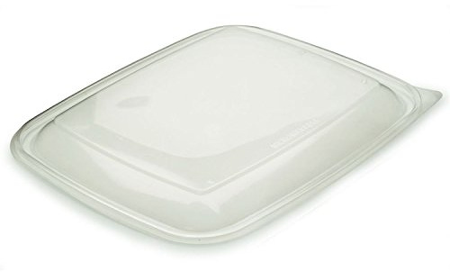 Sabert Rectangular Microwavable Vented Lid Clear