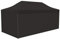 Vispronet Profi Faltpavillon Basic - 3x6 m in Schwarz - 4 Vollwände - Scherengittersystem - Farbe & Größe wählbar